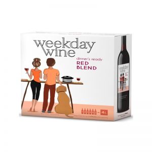 WEEKDAY WINE RED BLEND 4L